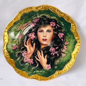 1982 Plate Symphony of Roses Collection Wild Irish Rose by Pickard Signed